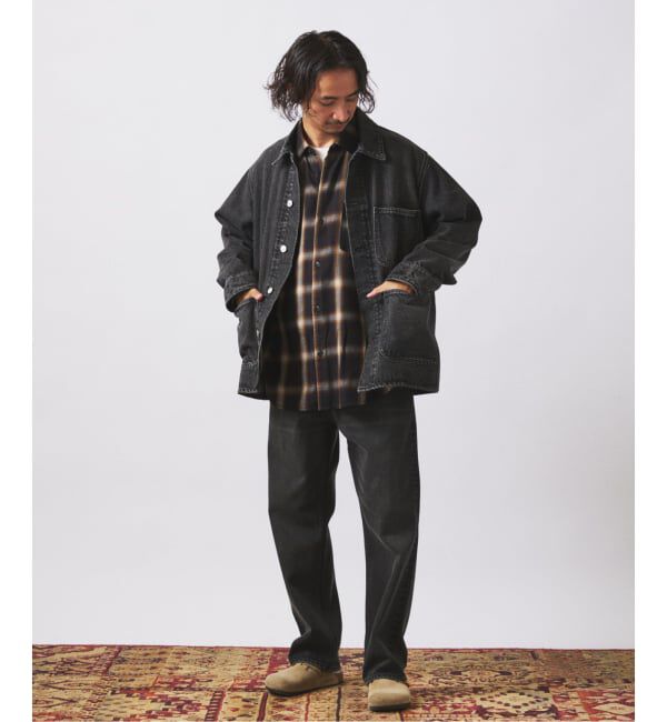 JOURNAL STANDARD relume「クラフト デニム カバーオール」|デニムジャケット|