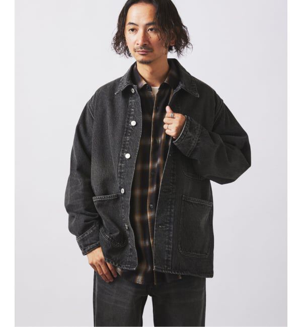JOURNAL STANDARD relume「クラフト デニム カバーオール」|デニムジャケット|