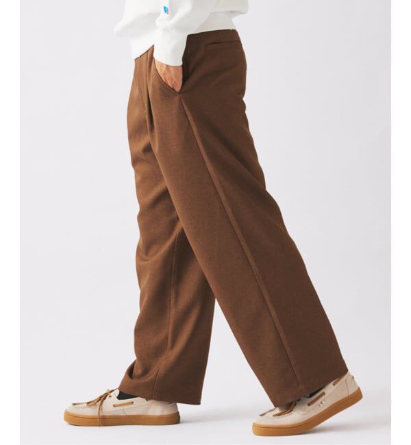 JOURNAL STANDARD relume「バルジ ツイル &rdquo;レイジー&rdquo; 1タック スラックス」|スラックス|