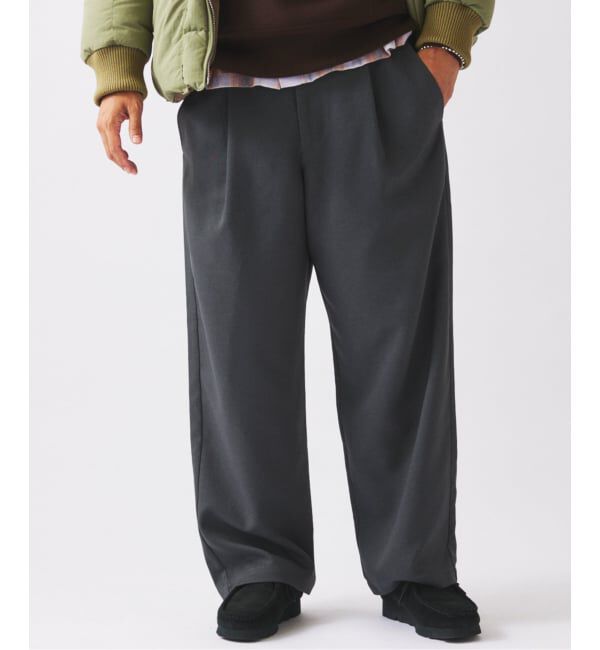 JOURNAL STANDARD relume「バルジ ツイル &rdquo;レイジー&rdquo; 1タック スラックス」|スラックス|