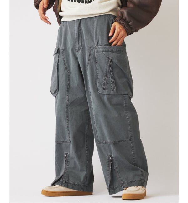 JOURNAL STANDARD relume「NULL TOKYO / ヌル トウキョウ 別注 アウトサイド ロング パンツ　」|カーゴ|