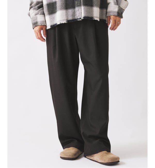 JOURNAL STANDARD relume「バルジ ツイル 1タック &rdquo;レイジー&rdquo; スラックス」|スラックス|