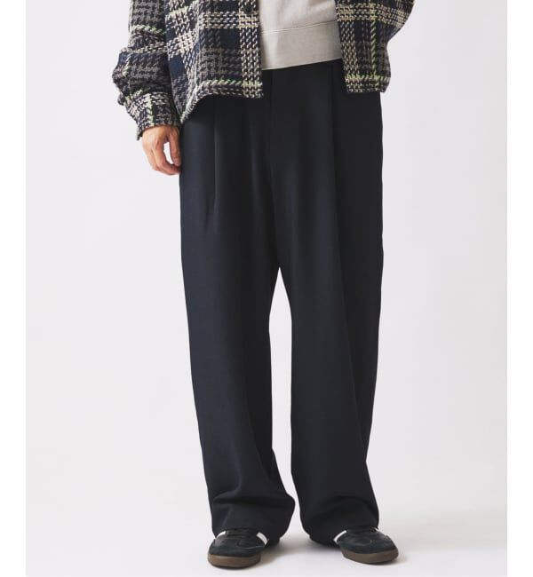 JOURNAL STANDARD relume「バルジ ツイル 1タック &rdquo;レイジー&rdquo; スラックス」|スラックス|