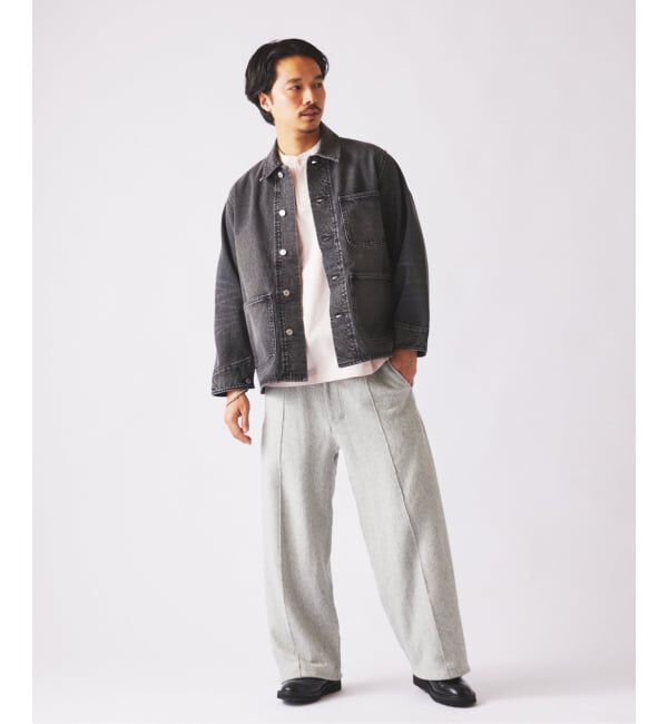 JOURNAL STANDARD relume「クラフトデニム 13.5oz カバーオール」|デニムジャケット|