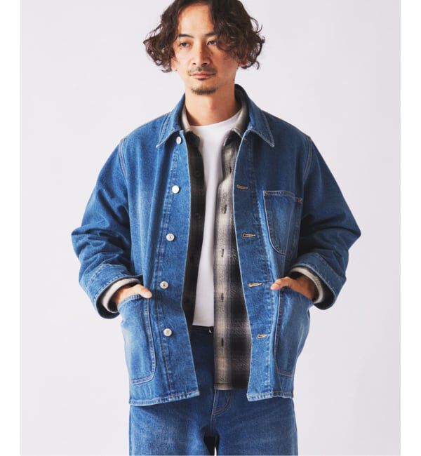 JOURNAL STANDARD relume「クラフトデニム 13.5oz カバーオール」|デニムジャケット|