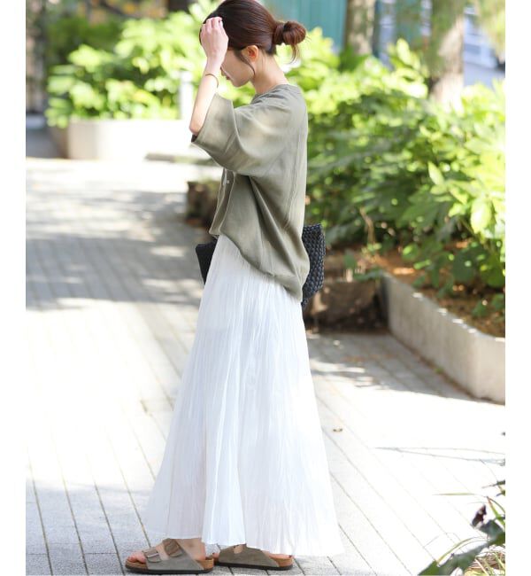 JOURNAL STANDARD relume「コットンボイルクリンクルマーメイドスカート」|スカート|
