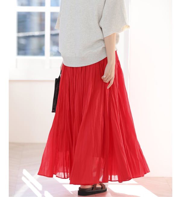 JOURNAL STANDARD relume「コットンボイルクリンクルマーメイドスカート」|スカート|