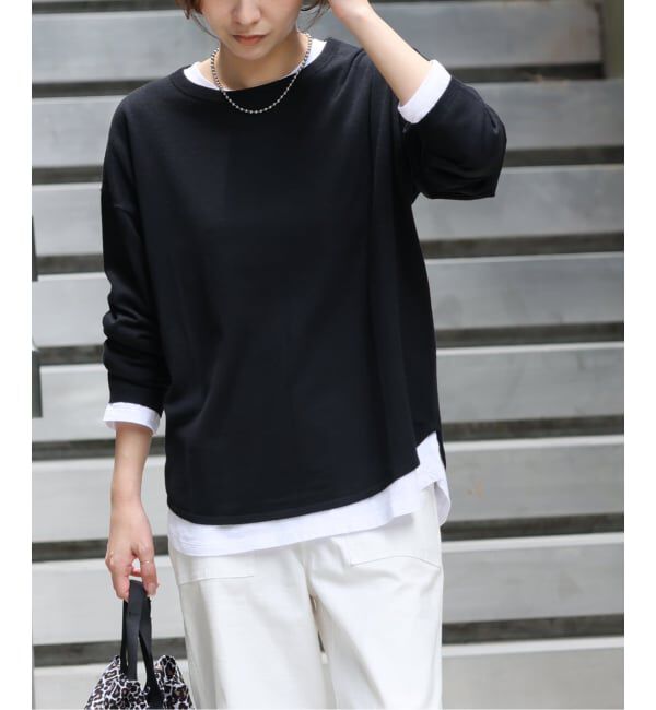 JOURNAL STANDARD relume「《WEB限定追加4》［2枚セット］3WAYレイヤードニットプルオーバー」|ニット・セーター|