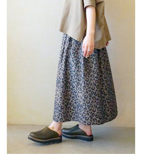 journal standard luxe「《追加2》ダブルJQレオパ スカート」|スカート|