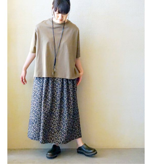 journal standard luxe「《追加2》ダブルJQレオパ スカート」|スカート|