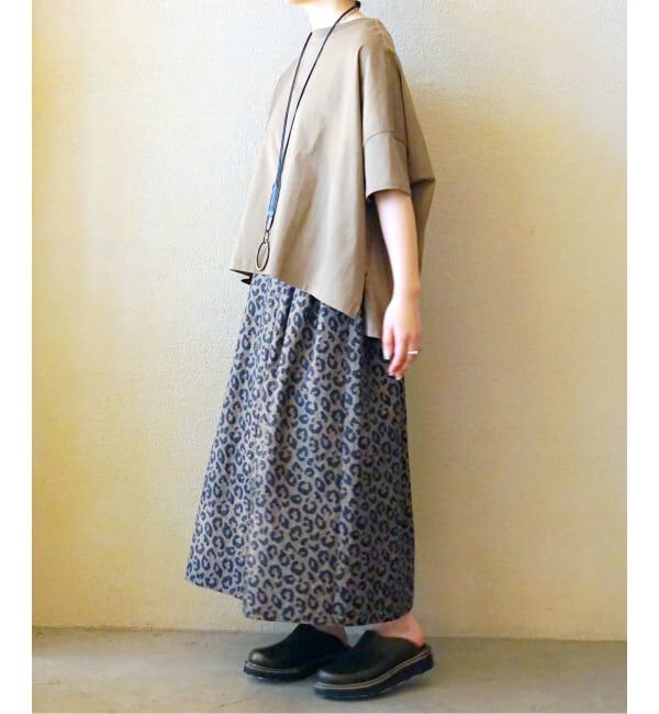 journal standard luxe「《追加2》ダブルJQレオパ スカート」|スカート|