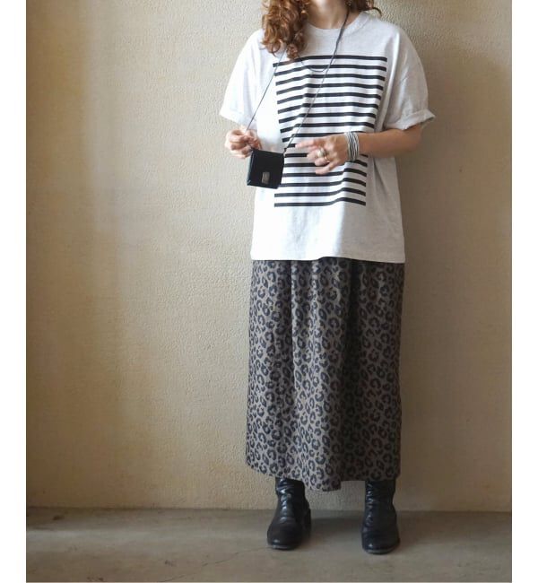 journal standard luxe「《追加2》ダブルJQレオパ スカート」|スカート|