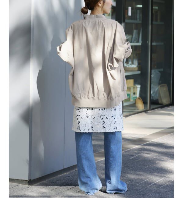 JOURNAL STANDARD relume「［手洗い可］ウォッシャブルナイロンダブルジップMA-1」|ブルゾン・スタジャン|