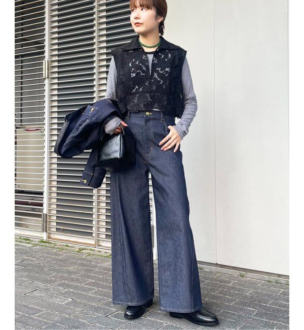 journal standard L'essage「《追加》ケミカルコードレースノースリーブブラウス」|シャツ・ブラウス|