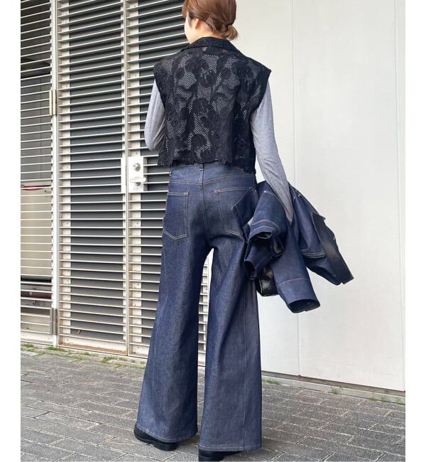 journal standard L'essage「《追加》ケミカルコードレースノースリーブブラウス」|シャツ・ブラウス|