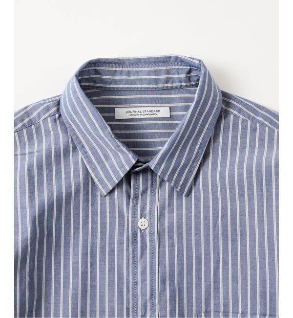 JOURNAL STANDARD「《予約》パターン ストライプ レギュラー カラー シャツ」|シャツ・ブラウス|