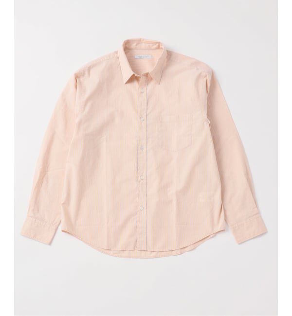 JOURNAL STANDARD「《予約》パターン ストライプ レギュラー カラー シャツ」|シャツ・ブラウス|オレンジ