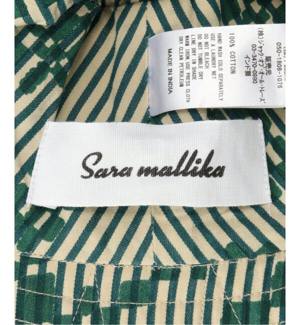 JOURNAL STANDARD relume「【SARA MALLIKA/サラマリカ】Cotton Flower Signal Print」|ハット|