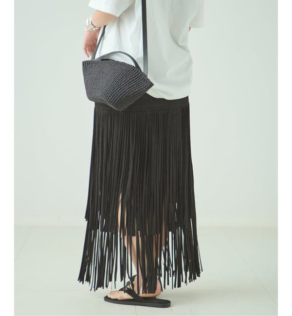 journal standard L'essage「フリンジスカート」|スカート|