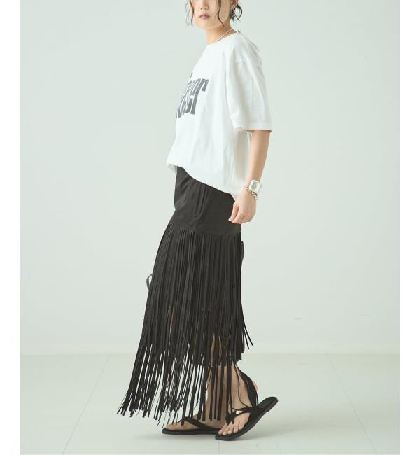 journal standard L'essage「フリンジスカート」|スカート|