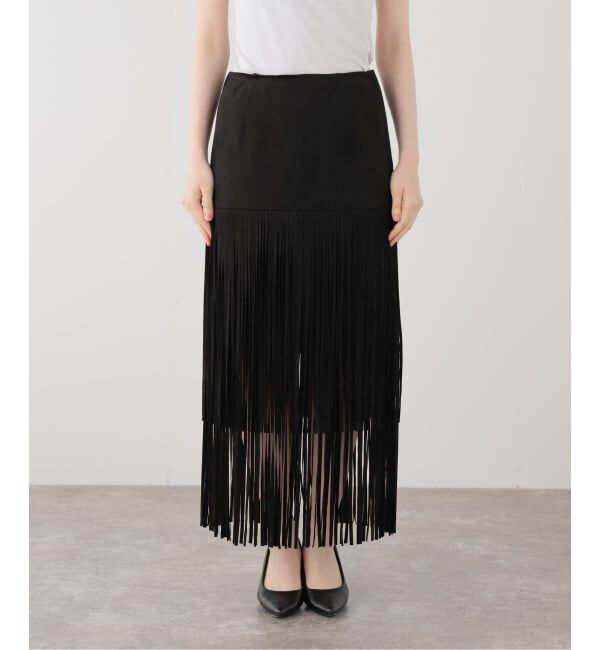 journal standard L'essage「フリンジスカート」|スカート|