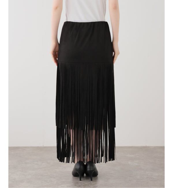 journal standard L'essage「フリンジスカート」|スカート|