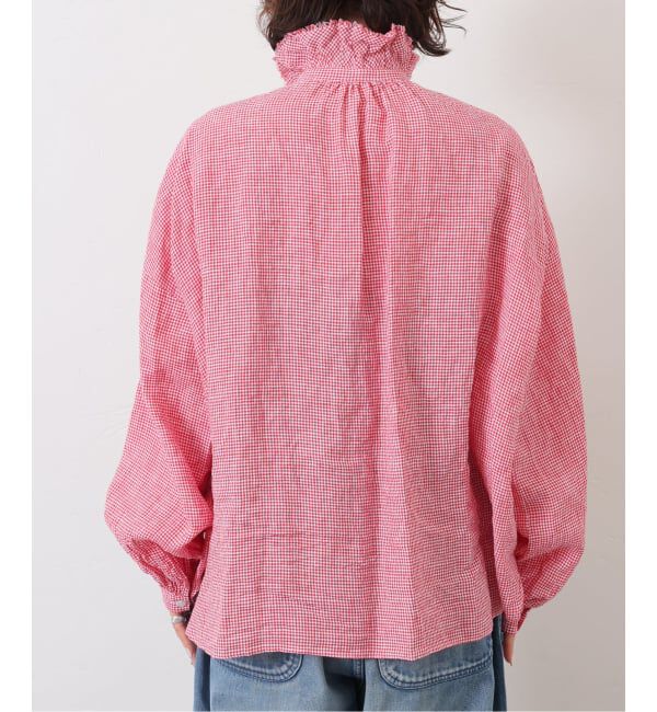 journal standard luxe「《予約》Tabbyリネン フリルブラウス」|シャツ・ブラウス|