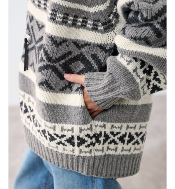 FRAMeWORK「ジャガードカーディガン」|カーディガン|