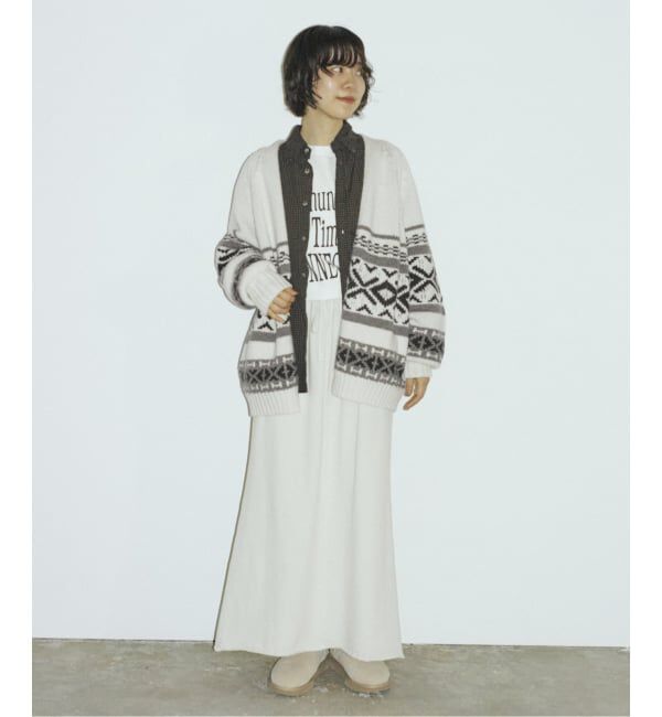 FRAMeWORK「ジャガードカーディガン」|カーディガン|