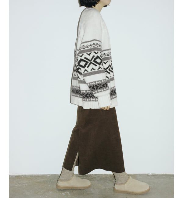 FRAMeWORK「ジャガードカーディガン」|カーディガン|