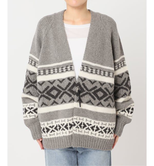 FRAMeWORK「ジャガードカーディガン」|カーディガン|
