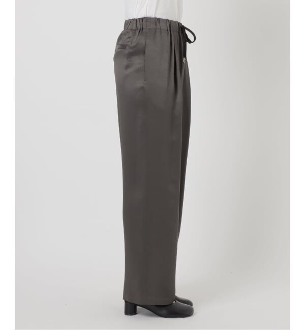 Spick and Span「《新色有り / 追加》ワッシャーサテンイージーパンツ」|その他|