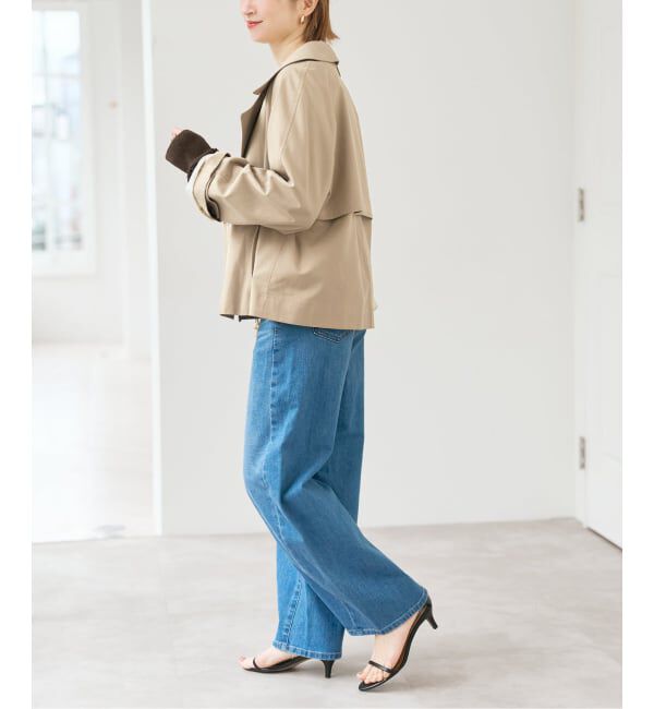 Spick and Span「ソフトツイルショートトレンチコート」|トレンチコート|