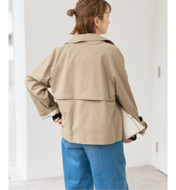 Spick and Span「ソフトツイルショートトレンチコート」|トレンチコート|