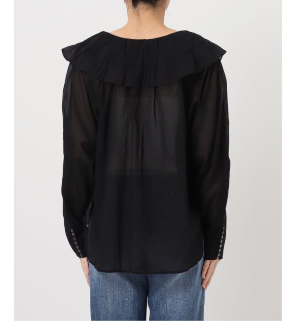 Spick and Span「ne Quittez pas / ヌキテパ 別注Frill Collar Blouse*」|シャツ・ブラウス|