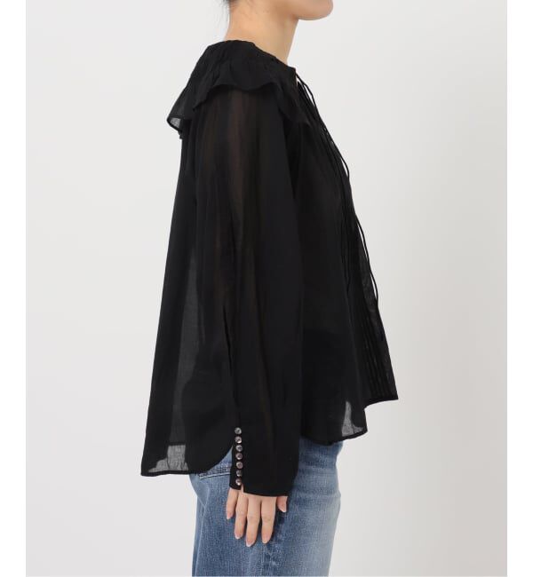 Spick and Span「ne Quittez pas / ヌキテパ 別注Frill Collar Blouse*」|シャツ・ブラウス|