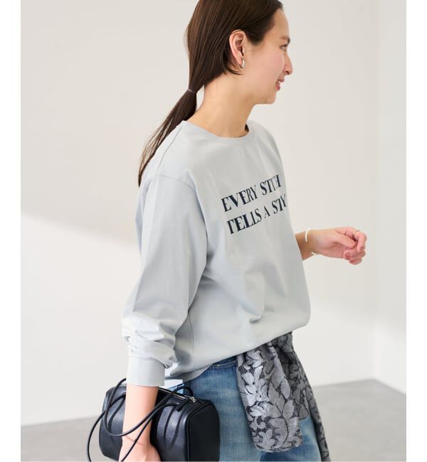 FRAMeWORK「カラーロゴロンT」|Tシャツ・カットソー|