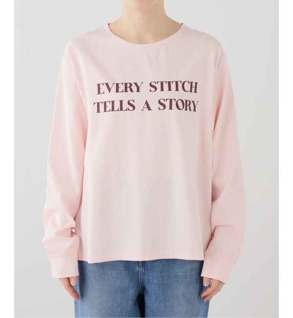 FRAMeWORK「カラーロゴロンT」|Tシャツ・カットソー|