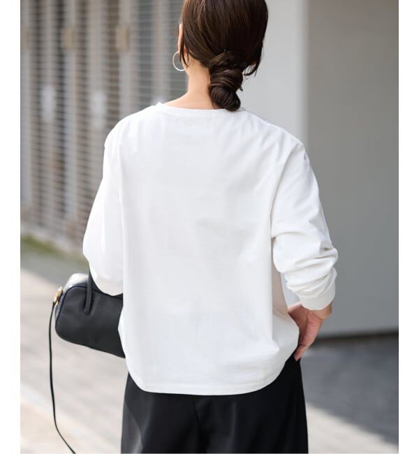 FRAMeWORK「カラーロゴロンT」|Tシャツ・カットソー|