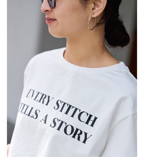 FRAMeWORK「カラーロゴロンT」|Tシャツ・カットソー|