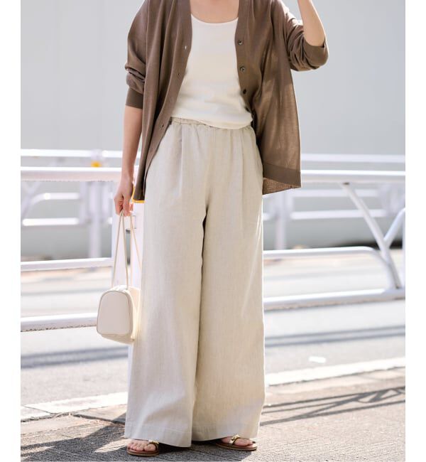 FRAMeWORK「≪追加≫綿麻イージーパンツ」|その他|