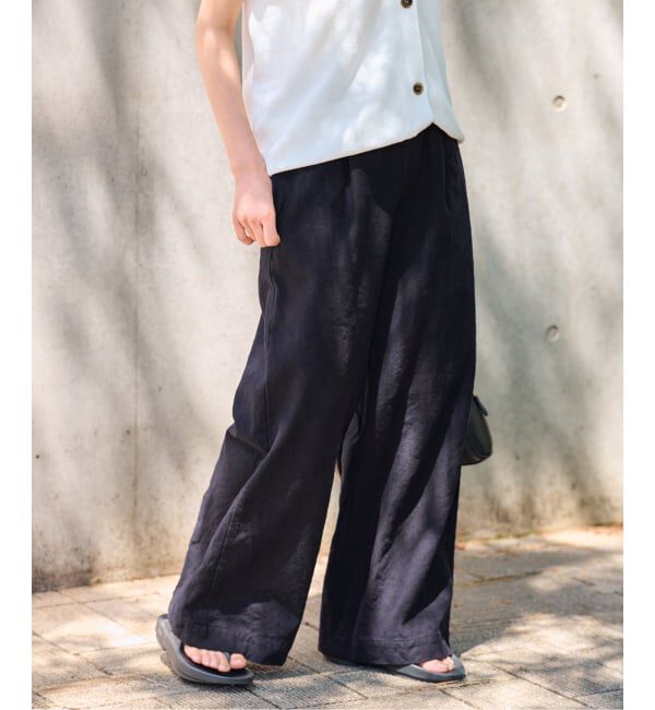 FRAMeWORK「≪追加≫綿麻イージーパンツ」|その他|