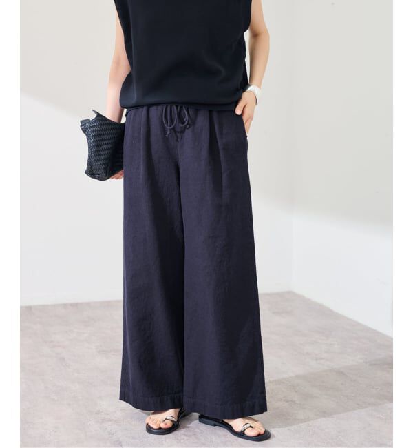 FRAMeWORK「≪追加≫綿麻イージーパンツ」|その他|