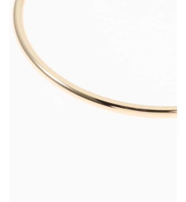 Lilas by Spick&Span「1.5パイプ3.5cmルーフピアス K10（両耳）」|ピアス|