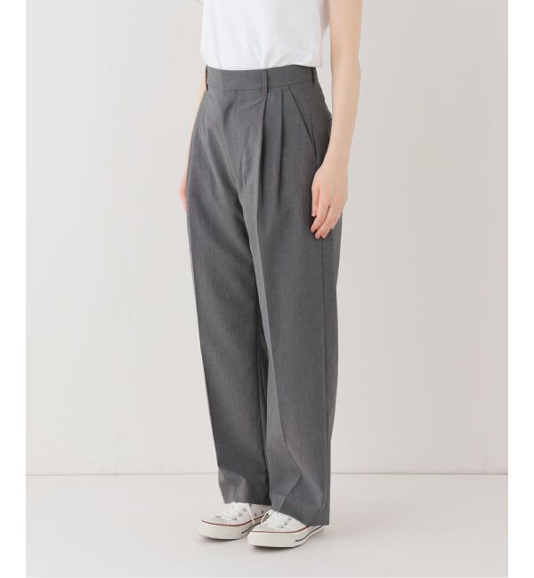 FRAMeWORK「≪追加≫撥水強撚PEバレルパンツ」|スラックス|