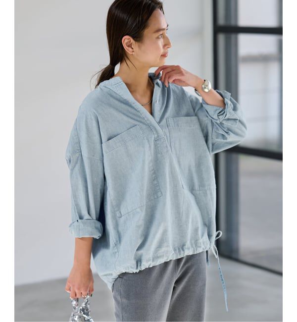 FRAMeWORK「≪WEB限定 /追加≫ダンガリードロストシャツ 2」|シャツ・ブラウス|