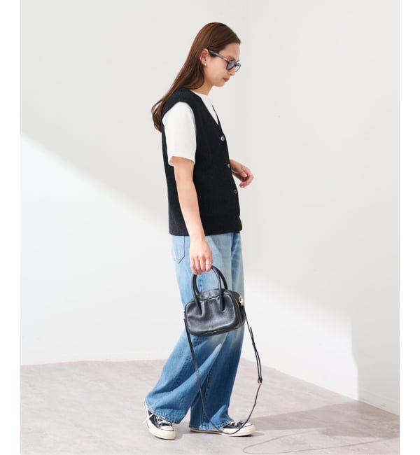 FRAMeWORK「≪WEB限定 / 追加予約≫ウォッシャブルPLリネン混2WAYニット 2」|ニット・セーター|