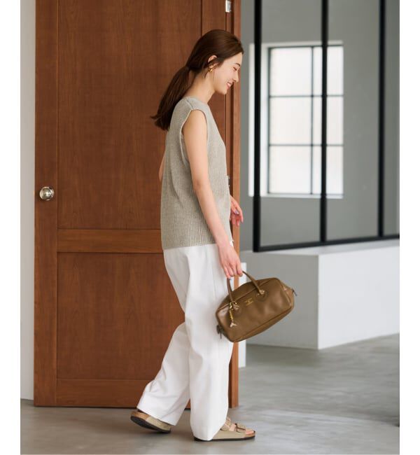 FRAMeWORK「≪WEB限定 / 追加予約≫ウォッシャブルPLリネン混2WAYニット 2」|ニット・セーター|