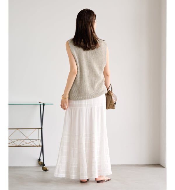 FRAMeWORK「≪WEB限定 / 追加予約≫ウォッシャブルPLリネン混2WAYニット 2」|ニット・セーター|