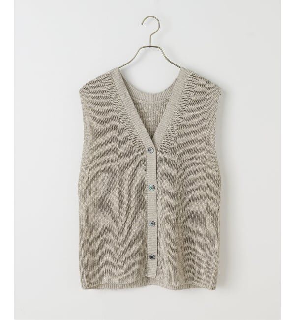 FRAMeWORK「≪WEB限定 / 追加予約≫ウォッシャブルPLリネン混2WAYニット 2」|ニット・セーター|
